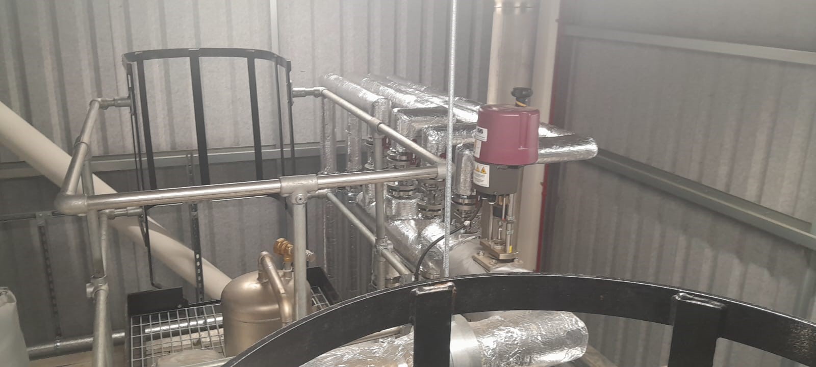 BAE Glascoed - Steam Line Installation (via Vital Energi)